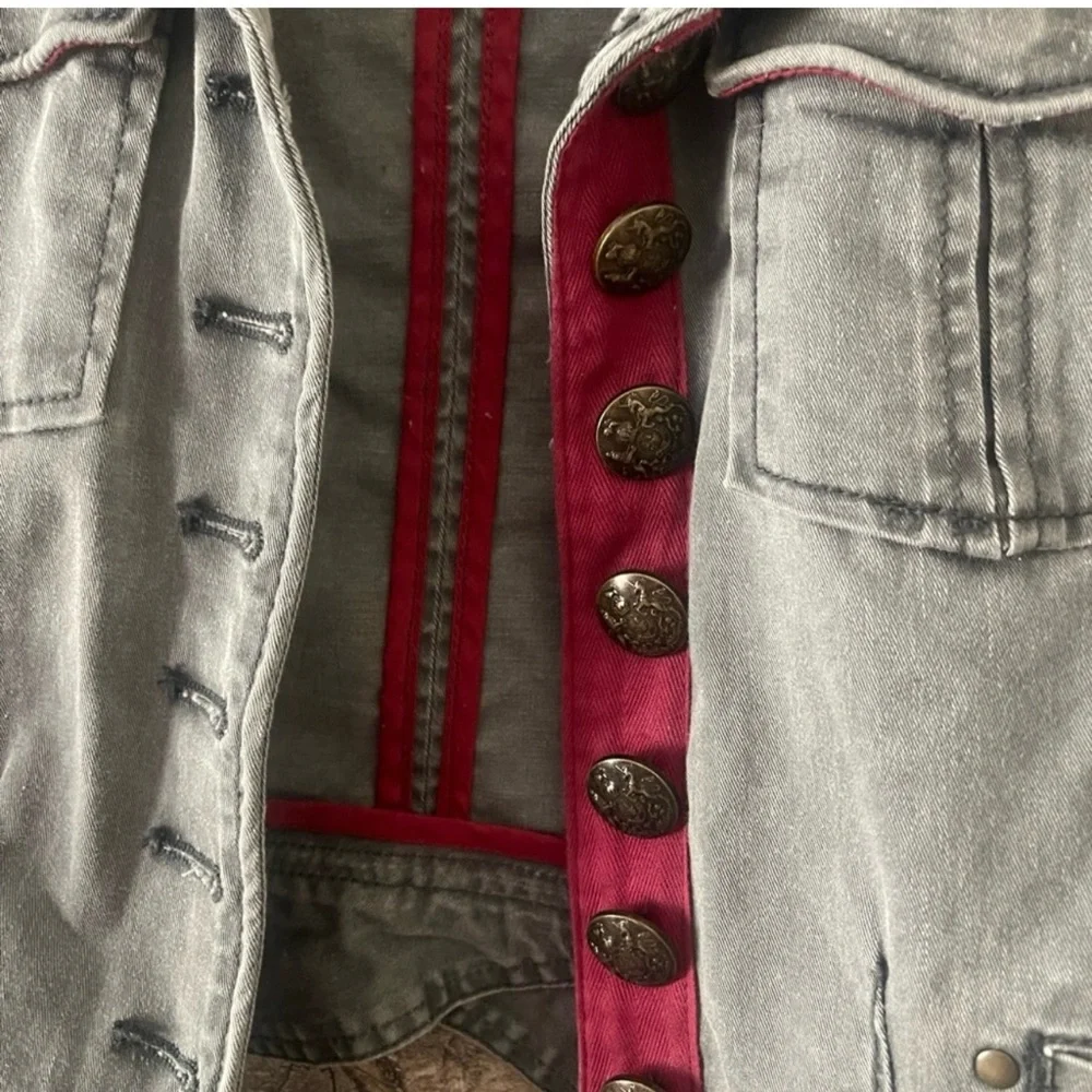 Free People Military Jacket XS - Picture 5 of 11